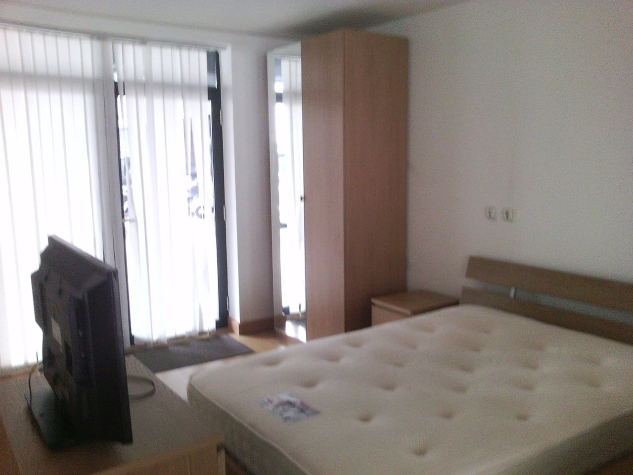 Double bedroom in the example apartment